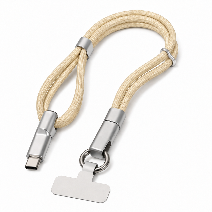 Porta cellulare USB-C – Beige