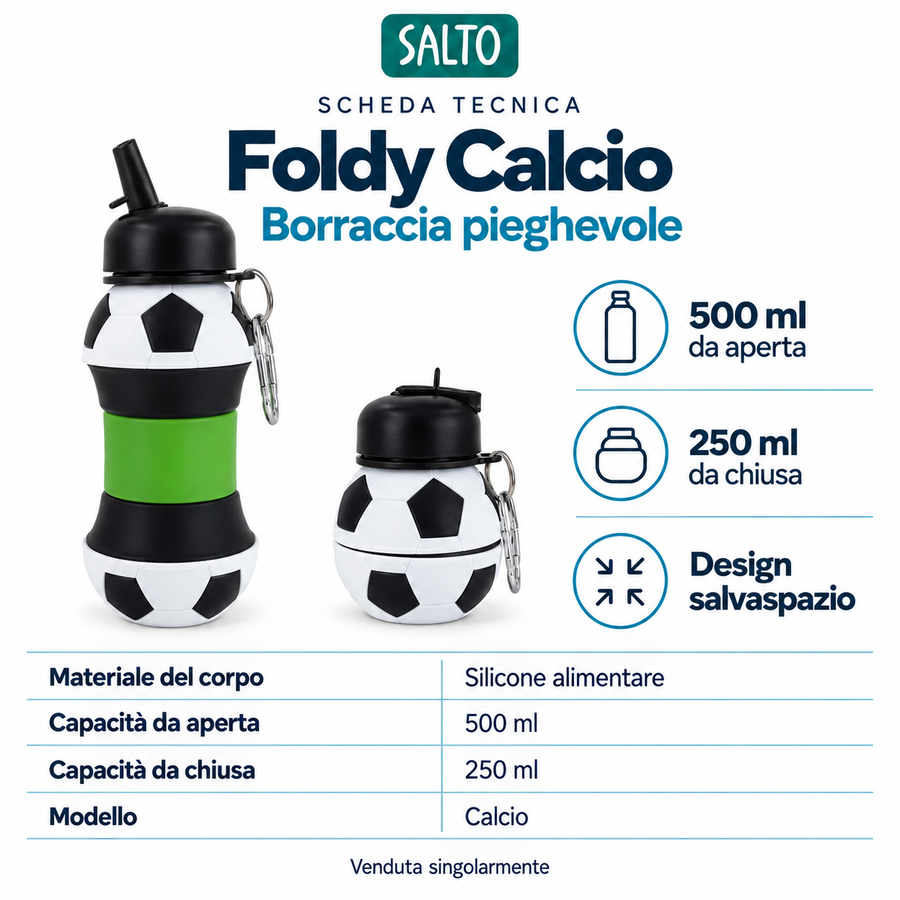 Salto Foldy · Calcio 500 ml