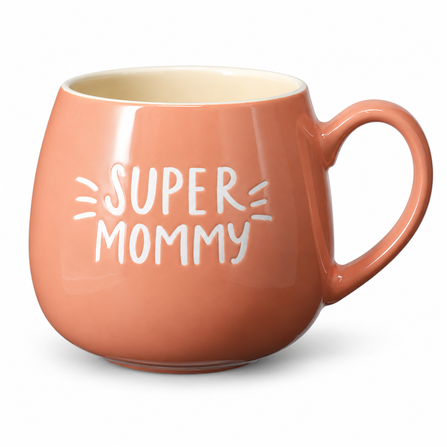 Tazza Super Mommy terracotta - 440 ml
