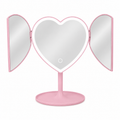 Magic Glow Double Heart Mirror Light