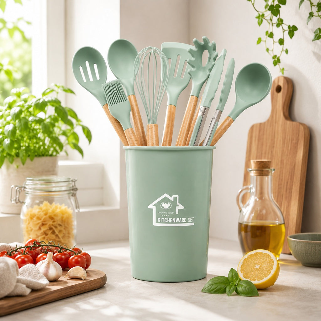 Salto Silicone Kitchen Utensil Set