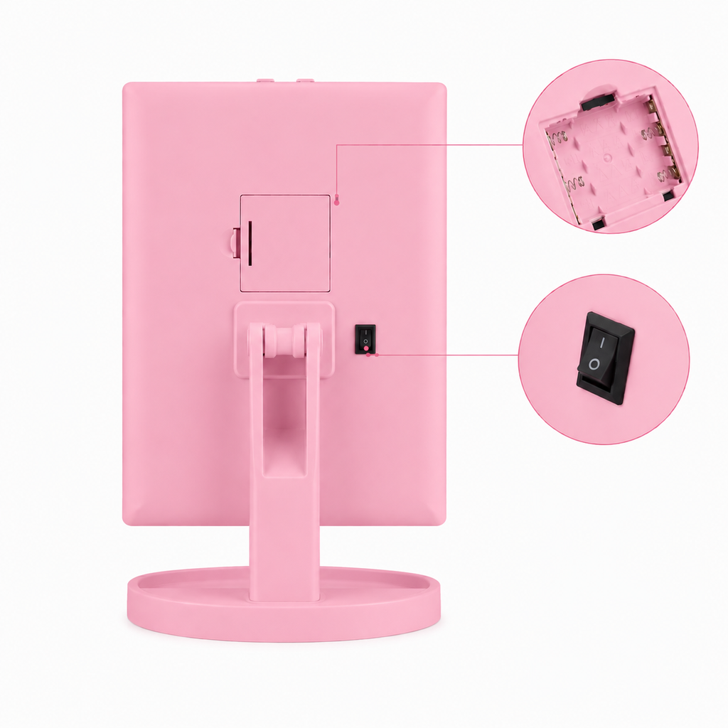 Double LED Cosmetic Mirror Light