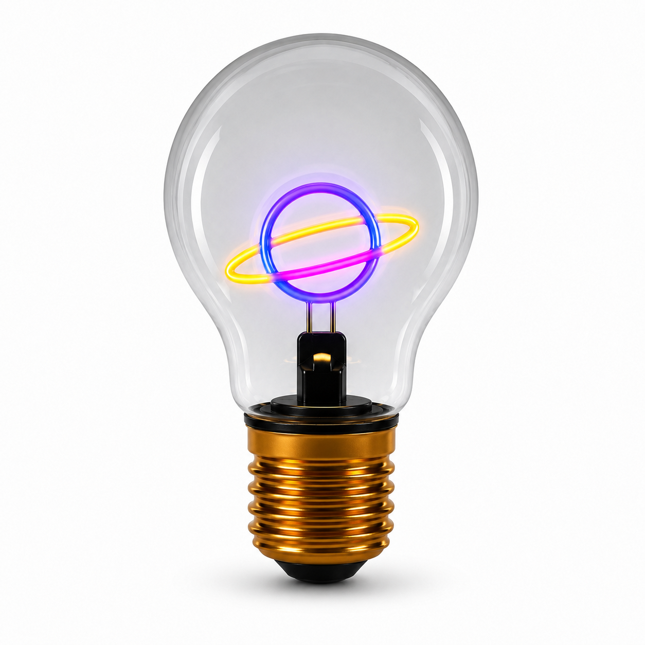 Magic Saturn Neon Bulb LED Lamp