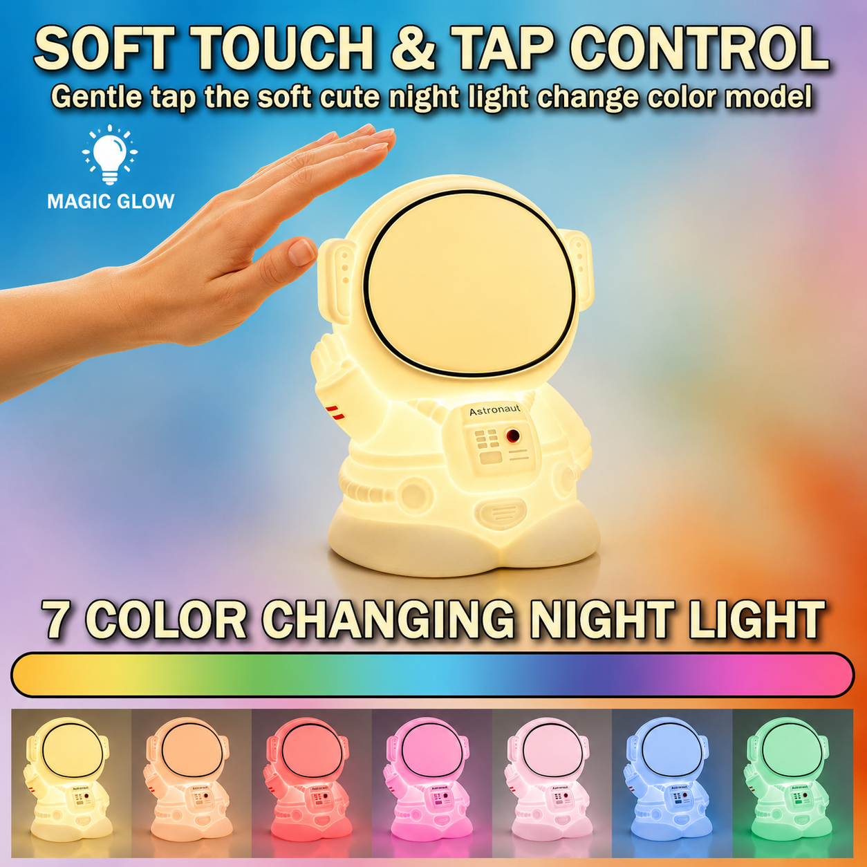 Astronaut Squishy Light