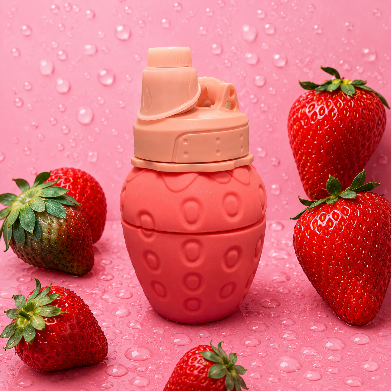 SALTO Foldy Bottle - Bolle Rosa 550ml