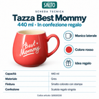 Tazza Best Mommy rosso - 440 ml