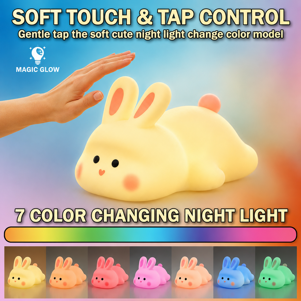 Bunny Squishy Light