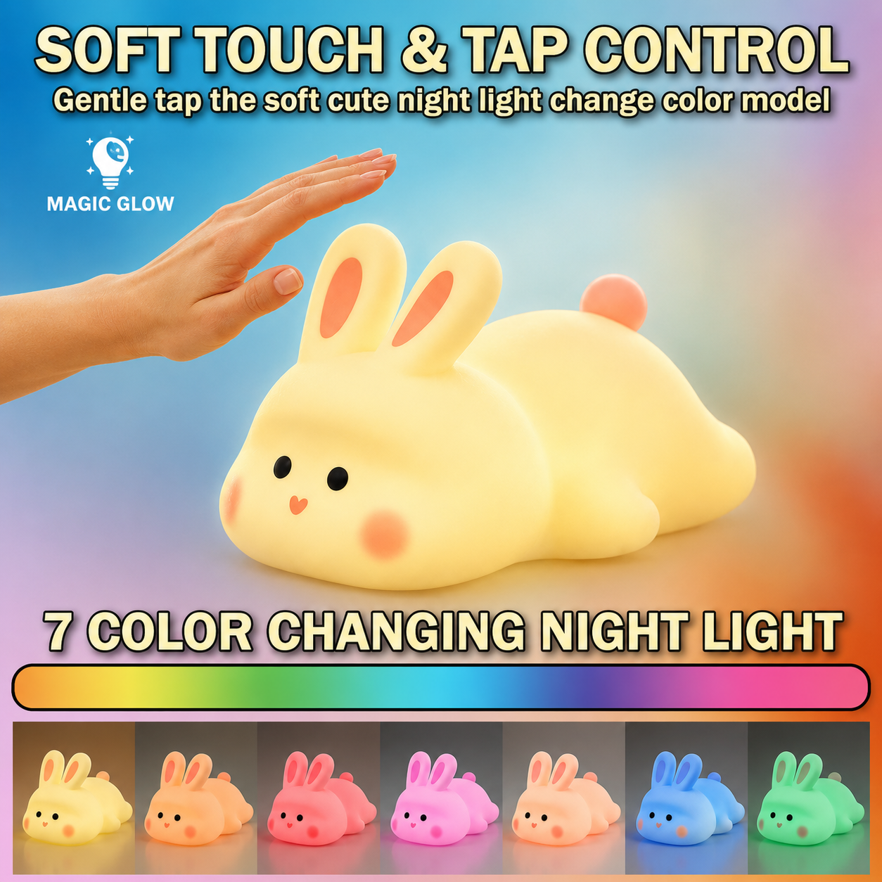 Bunny Squishy Light