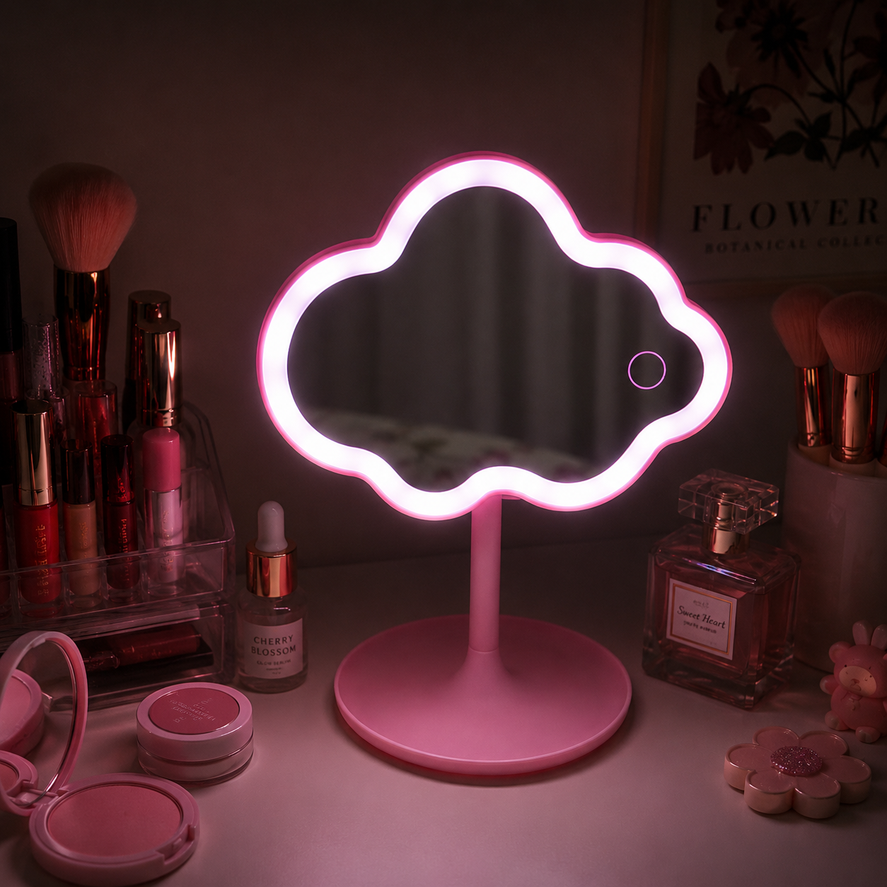 Magic Glow Cloudy Mirror - Specchio Led