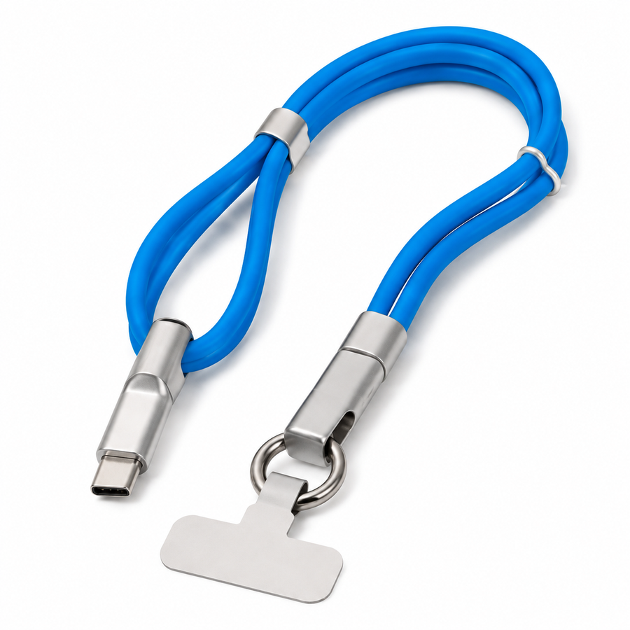 Porta cellulare USB-C – Blu