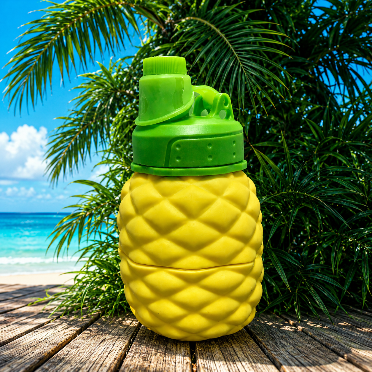 SALTO Foldy Bottle - Pineapple 550ml