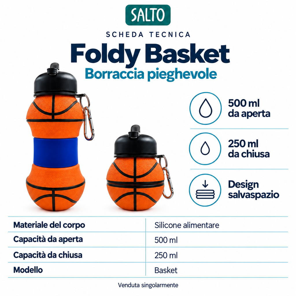 Salto Foldy · Basket 500 ml