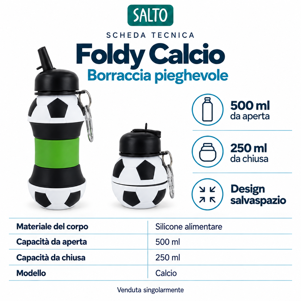Salto Foldy · Calcio 500 ml