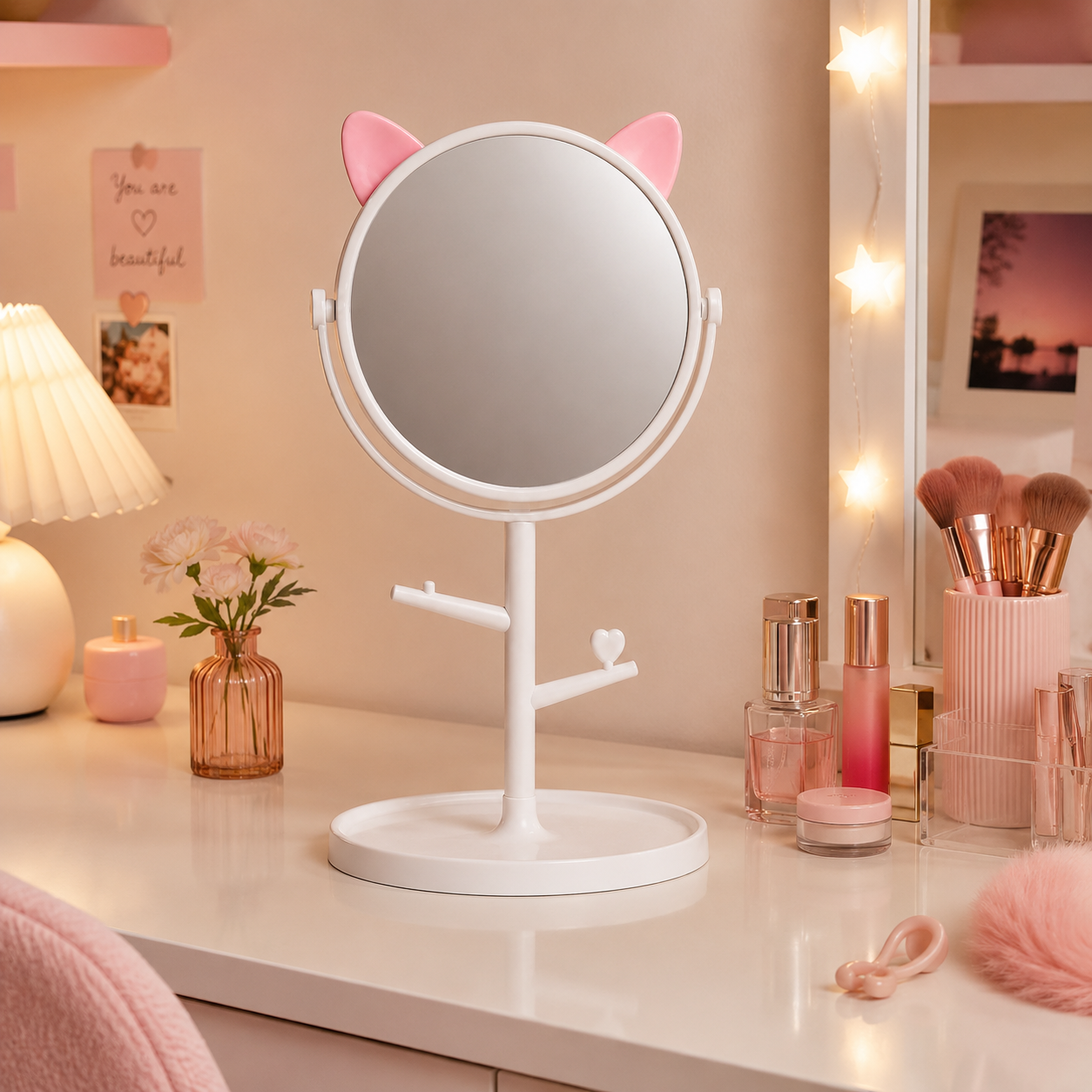 Magic Glow Cat Mirror