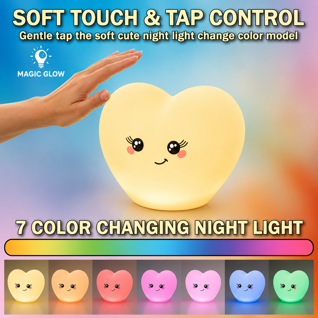 Heart Squishy Light