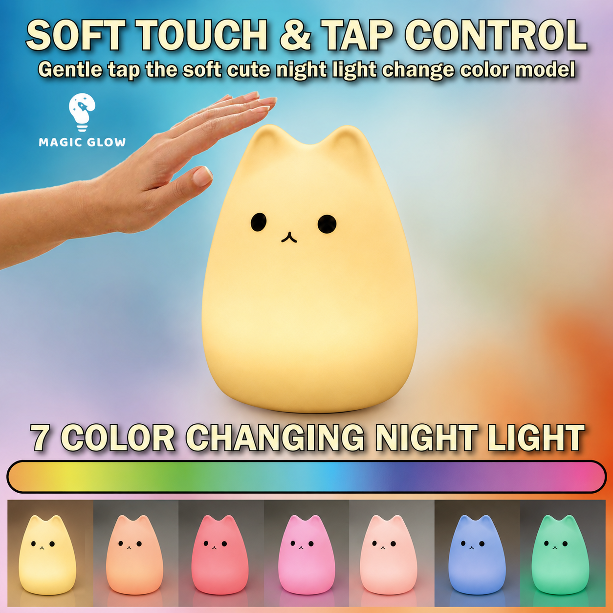 Kitty Squishy Light