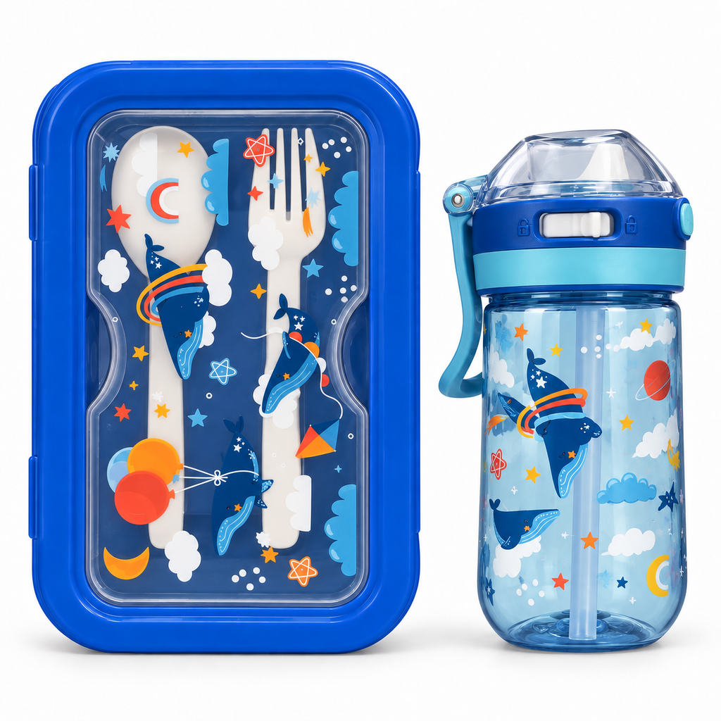 BentoBox Oceano – Set lunch box e borraccia