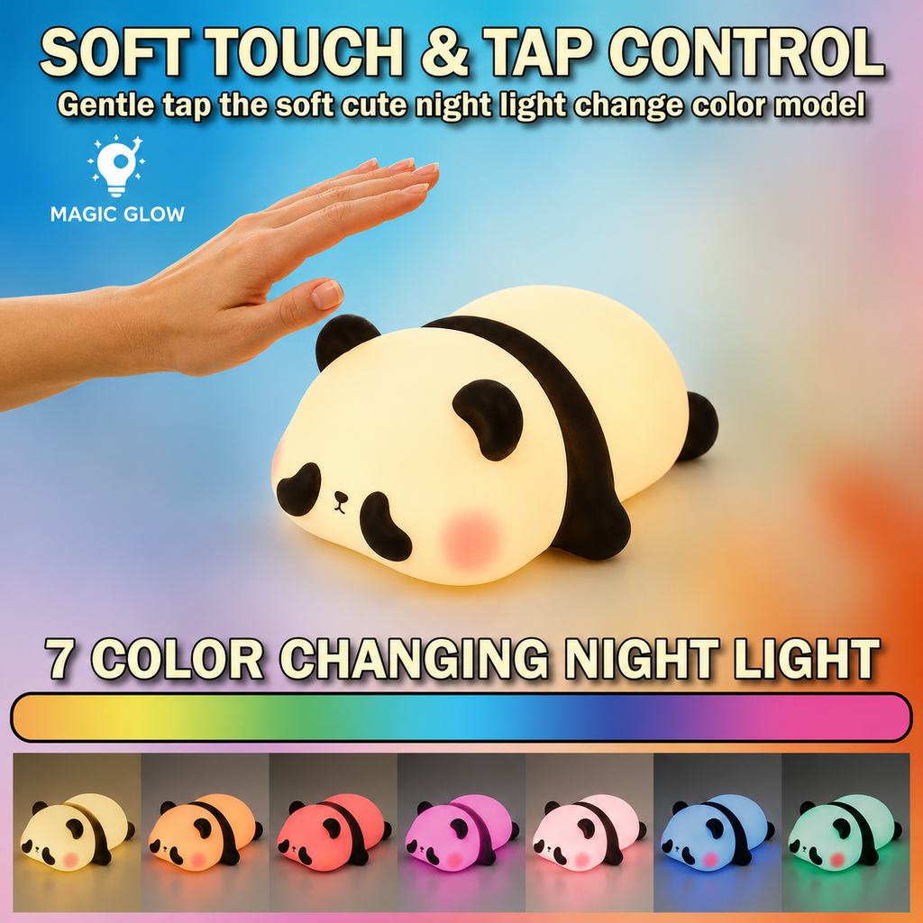 Panda Squishy Light
