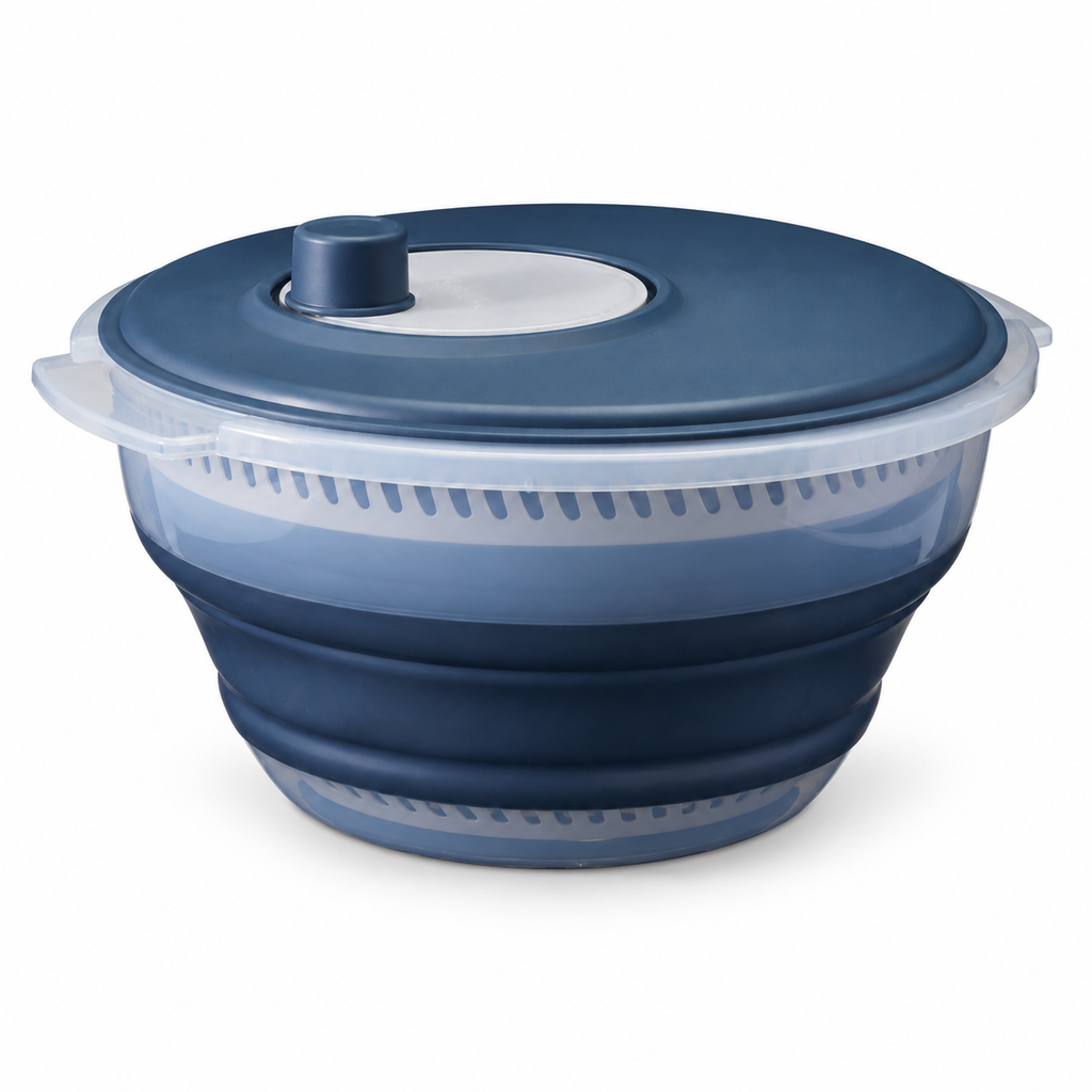 Centrifuga per insalata pieghevole, 5 litri