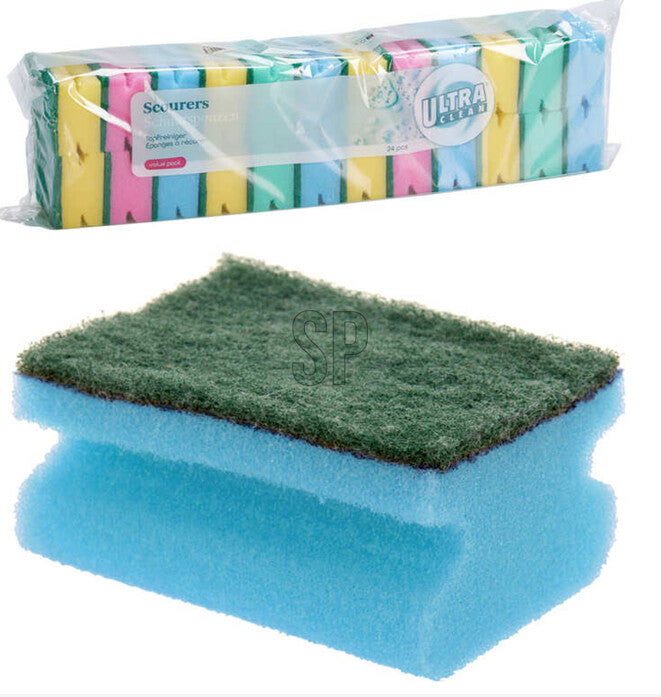 Set 24 spugne da cucina, 9 × 7 × 4,3 cm