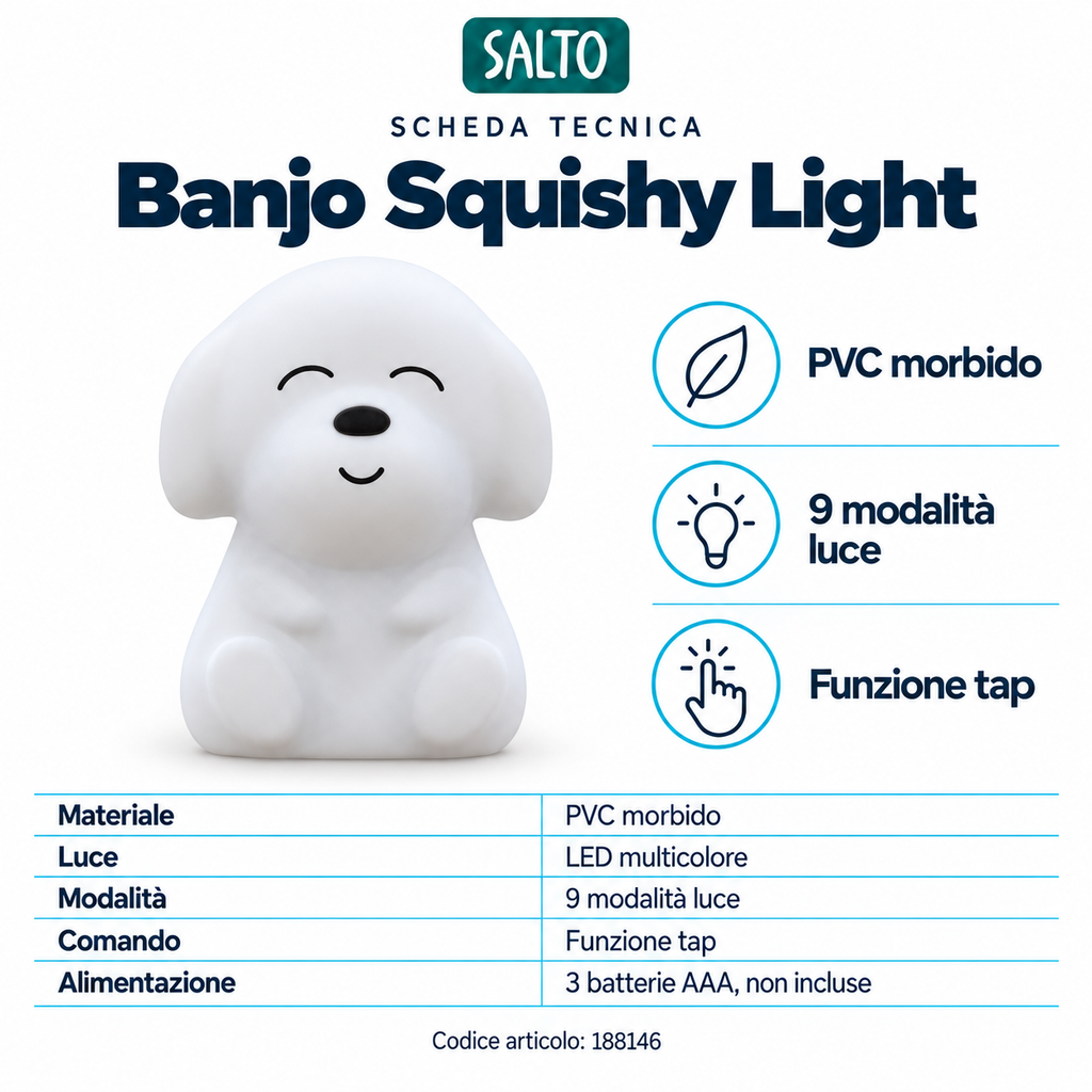 Banjo Squishy Light