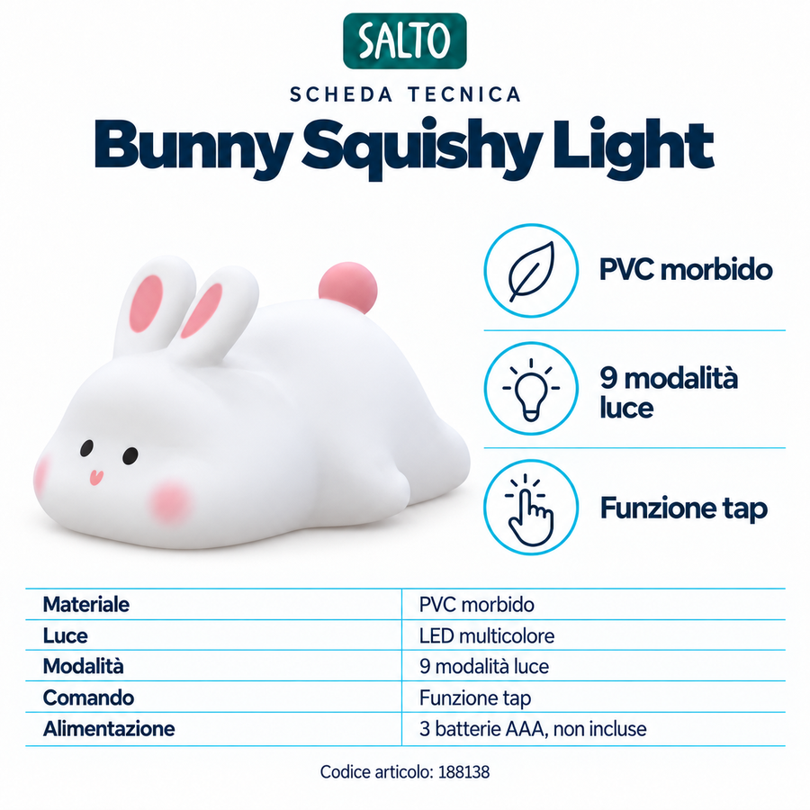 Bunny Squishy Light