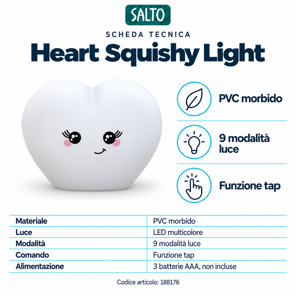 Heart Squishy Light