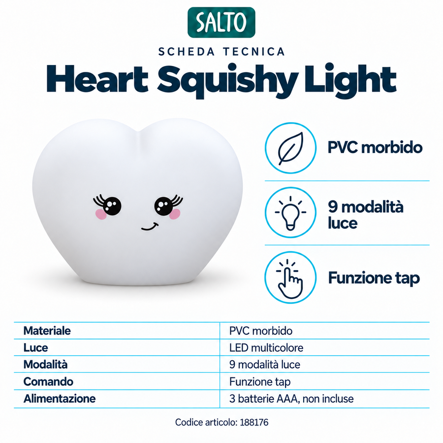 Heart Squishy Light