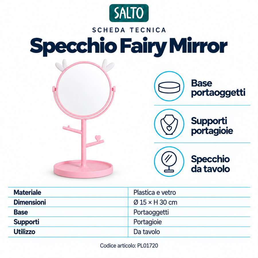 Magic Glow Fairy Mirror