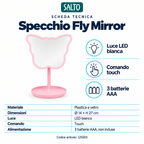 Magic Glow Fly Mirror - Specchio Led