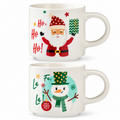 Set 2 tazze Natale, 350 ml