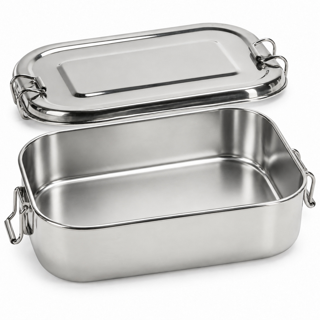 Lunch box in acciaio inox, 1.200 ml