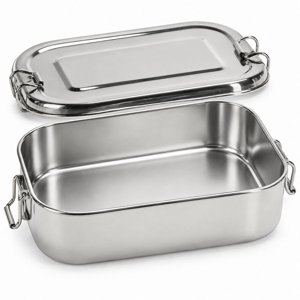 Lunch box in acciaio inox, 1.200 ml