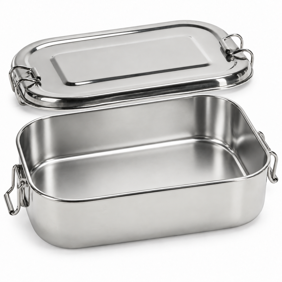 Lunch box in acciaio inox, 1.200 ml