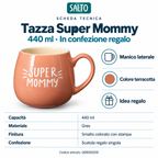 Tazza Super Mommy terracotta - 440 ml